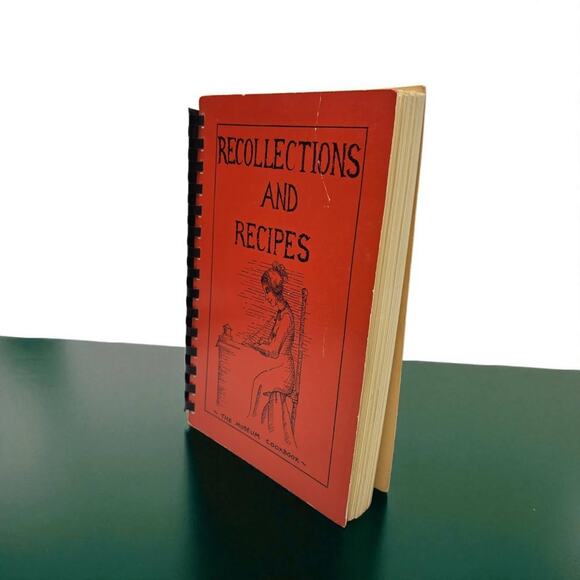 1971 Spiral Cookbook Recollections And Recipes From Army Wives Ft Leavenworth KS - Picture 12 of 16